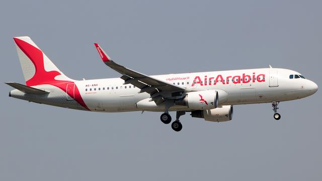 A6-ANV:Airbus A320-200:Air Arabia